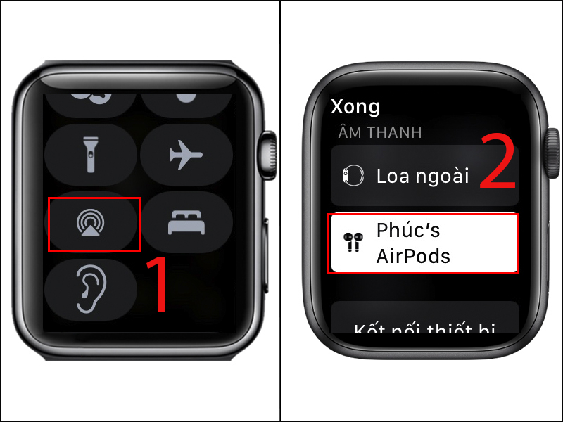 Kết nối AirPods với Apple Watch vô cùng đơn giản khi cùng chung iCould